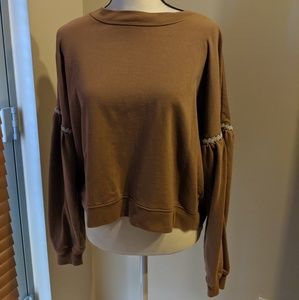Cute Sweater Crop Top